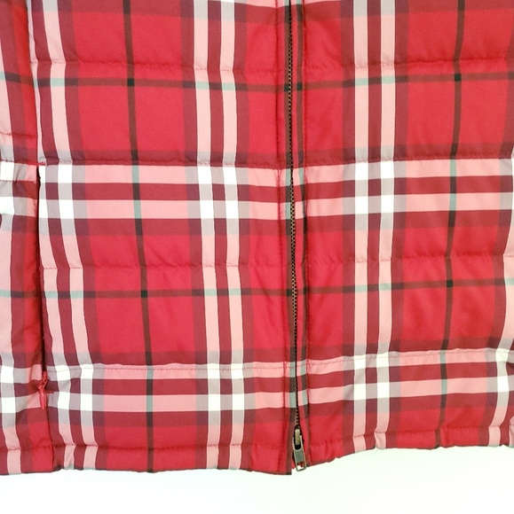 Talbots  Plaid Puffer Vest - Picture 3 of 8